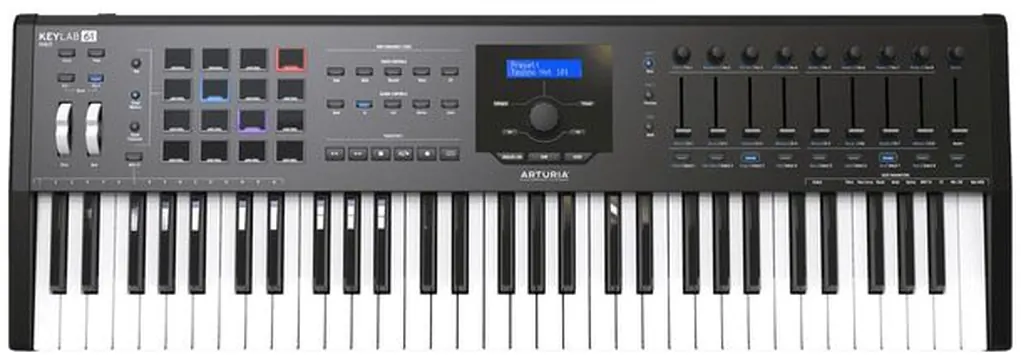 Arturia KEYLABMKII61-BK Clavier Maitre Usb/midi 61 Touches Noir