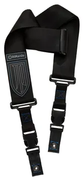 Dimarzio DD2200JPS-BKBL J. Petrucci Signature - ClipLock Corta - nero con cuciture BLU