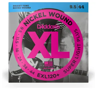 D'Addario EXL120+ - XL Electric Nickel Wound | 009.5-044