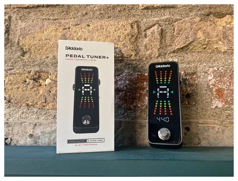 D'Addario Chromatic Pedal Tuner Plus