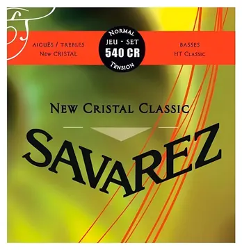 Savarez Encordoamento Savarez 540CR New Cristal Classic Nylon Tensão Média