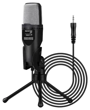 Soundvoice Microfone Condensador Soundvoice Sondcasting 650 Conector P2
