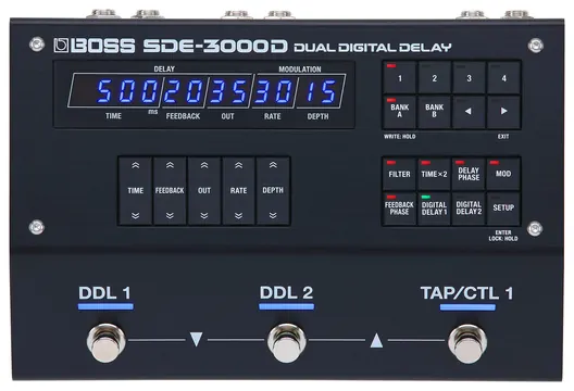 Roland BOSS SDE-3000D Pedale Delay per chitarra e basso