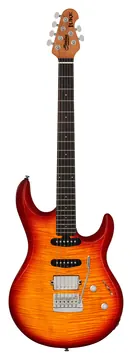 Music Man Sterling Standard Luke HSS LK100 Heritage Cherry Burst