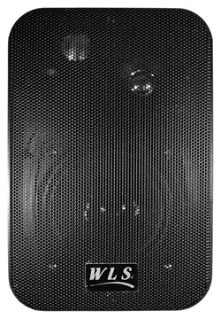 WLS Caixa Acústica Para Som Ambiente Preta 50W M-4 - WLS