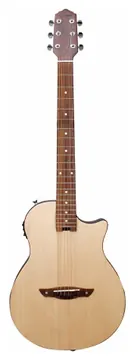 Flat Cutaway Giannini Stage STS SPC CEQ Natural Satin (NS)