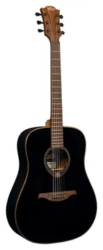 LAG T118D-BLK "tramontane" Guitare Folk Dreadnought Noire