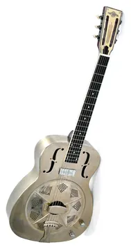 Johnson CSE-N Relic Continental Resonator Elektro-Akustik-Gitarre inkl. Case
