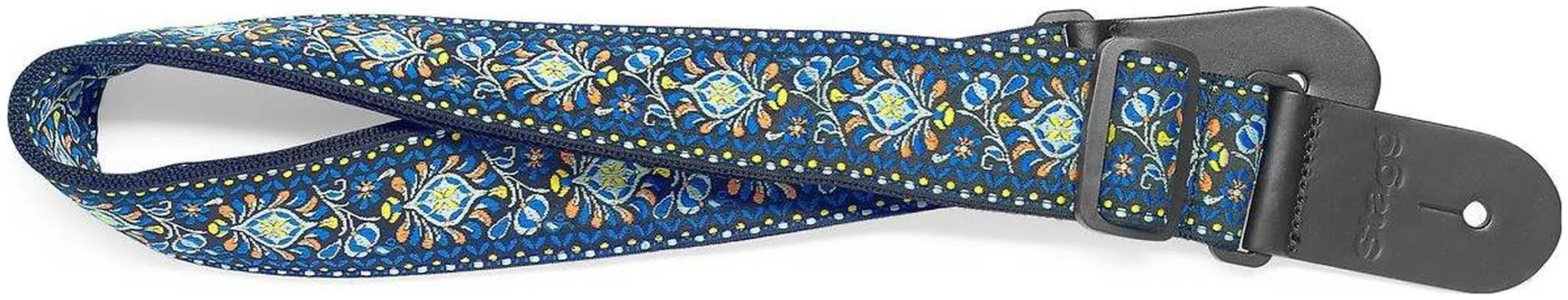 Stagg SWO-COT Jim Blu Gitarrengurt