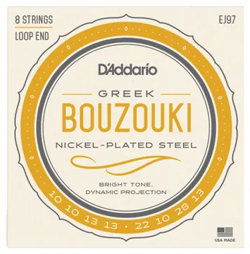 D'Addario EJ97 Bouzouki Greek Strings Set Nickel Wound