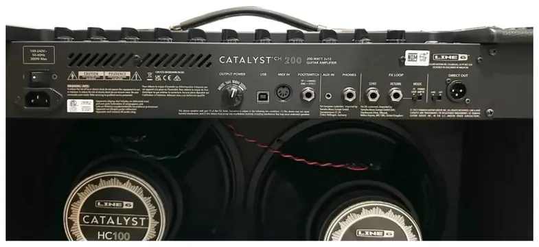 Line-6 Amplificador Line 6 Catalyst CX 200 para Guitarra 200W 2x12 com