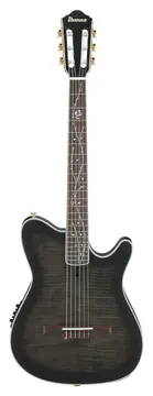 Ibanez TOD20FMN Signature Tim Henson zwarte burst-fade met lage glans