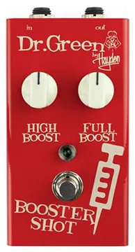 Ashdown Dr.green Booster Shot Pedale Signal Booster Per Chitarra