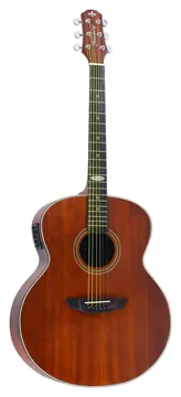 Strinberg SJ200 MGS Black Series Semi Jumbo de Aço C/ Afinador Mahogany Fosco
