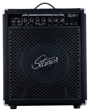 Staner Amplificador de Contrabaixo Staner B60 60 Watts Transistorizado Preto