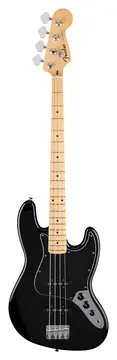 Fender Standard Jazz Bass MN Black Elektrische Basgitaar