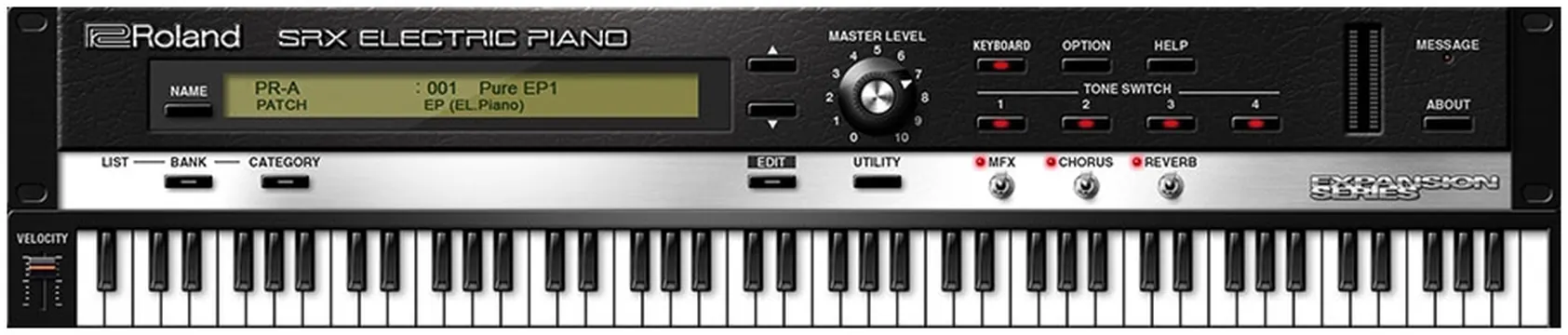 Roland SRX ELECTRIC PIANO Software Synthesizer