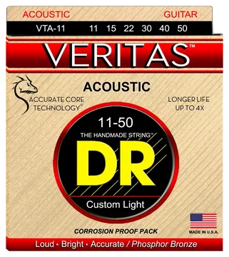 DR Strings Encordoamento DR Strings Veritas Violão VTA-11