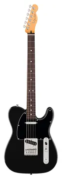 Fender Telecaster 75 Anni Player II Bariton, RW Schwarz