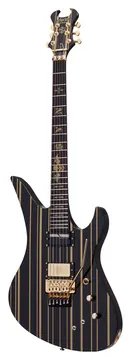 Schecter Custom Sustainiac Synyster Gate Signature Schwarz Gold