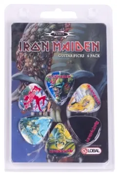 Pack Palhetas Perris Iron Maiden LP-INM1