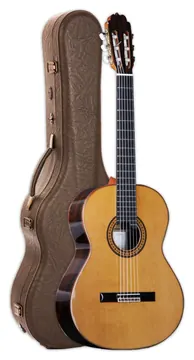 Guitarra Clássica Alhambra Profissional Luthier Aniversario com Estojo