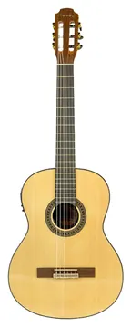 Benson GC100E NS Genesis Series Clássico de Nylon Natural Fosco C/ Afinador