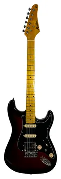 Malibu Super Strato EG500 HSS Alnico V Red Burst