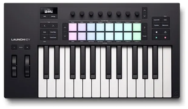 Novation LAUNCHKEY 25 MK4 Mini Tastiera Controller per software DAW a 2 ottave