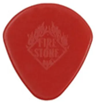 Fire & Stone Jazz 3 Red Semicircular Pick