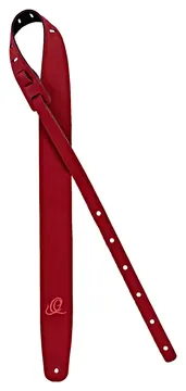 Ortega Gitarrengurt OSVG-RD Vegan rot