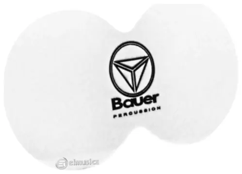 Torelli Protetor Pad Kick de Bumbo Bauer BAU86 Para Pedal Duplo Nylon