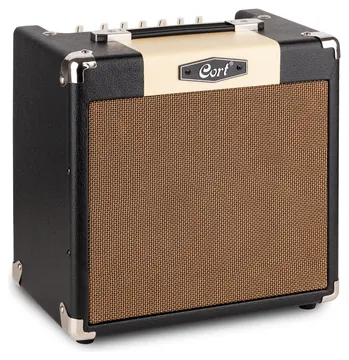 Cort E-Gitarrencombo, CM15R, schwarz, 15 Watt, COCM15RBK