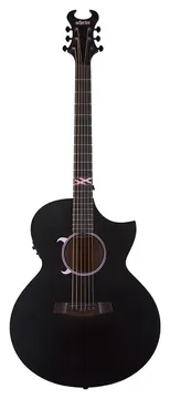 Schecter Mgk Machine Gun Kelly Signatur Satin Schwarz
