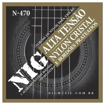 NIG Encordoamento Violão NIG N470 Nylon C/Bolinha
