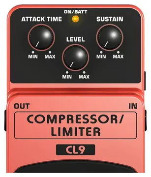Behringer Pedal de Efeito Behringer CL9 Compressor Limiter Edição Especial