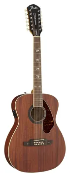 Fender Tim Armstrong Hellcat 12-String Electro-Acoustic Guitar - Mahogany