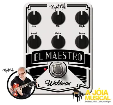 Waldman Pedal Guitarra Waldman El Maestro Mozart Mello MM-6FX (i)
