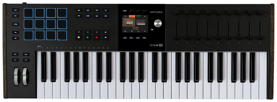 Arturia KeyLAB 49 MK3 MIDI Controller Keyboard, Black