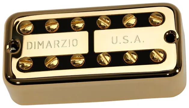 DiMarzio New'Tron Neck Gold/Black - DP291GBK