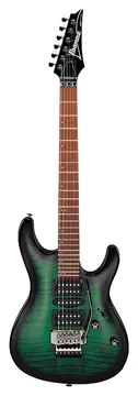 Ibanez Kiko SP3 Kiko Loureiro Signature Transparent Emerald Burst TEB