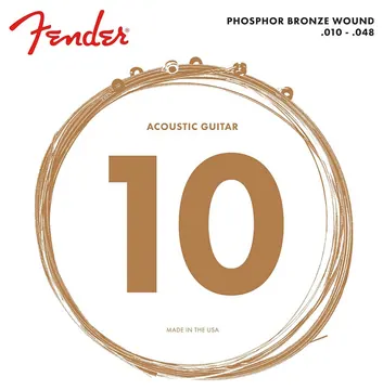 Fender Phosphor Bronze F-60XL string set acoustic