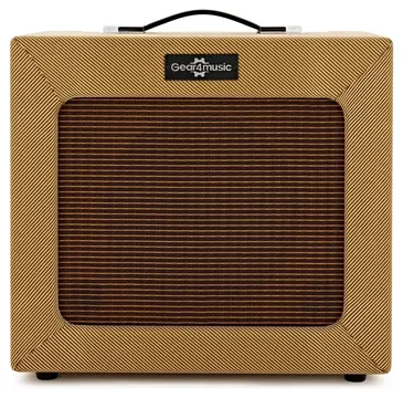 Gear4Music 35W Tweed Electric Guitar Combo Amplifier