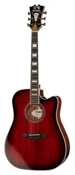 DAngelico Premier Bowery Black Cherry B