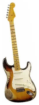 Fender Custom Limited Edition Red Hot Strat Super Heavy Relic