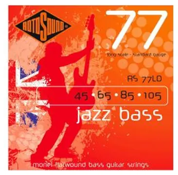 Corde basso elettrico Rotosound RS77LD Jazz Bass 45-105