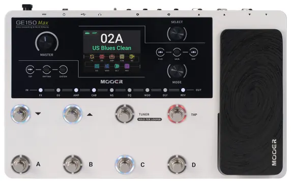 Mooer GE150 Max Amp Modeling