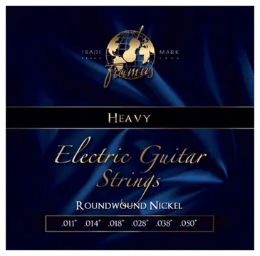 Framus Blue Label Electric Guitar String Set, Nickel-Plated Steel - Heavy, .011"-.050"