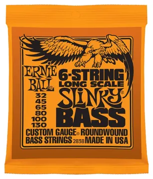 Ernie Ball 2838 6-String Slinky Bass