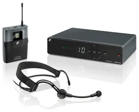 Sennheiser XSW-1 XSW1-ME3/B headmic system with headworn microphone